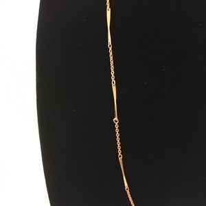 Vintage Avon Twist Bar & Chain Necklace Costume